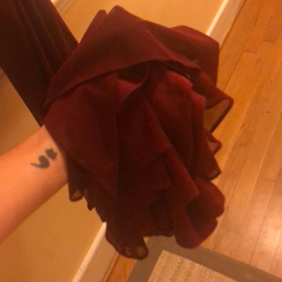 La Femme Red Formal Dress - Picture 6 of 8